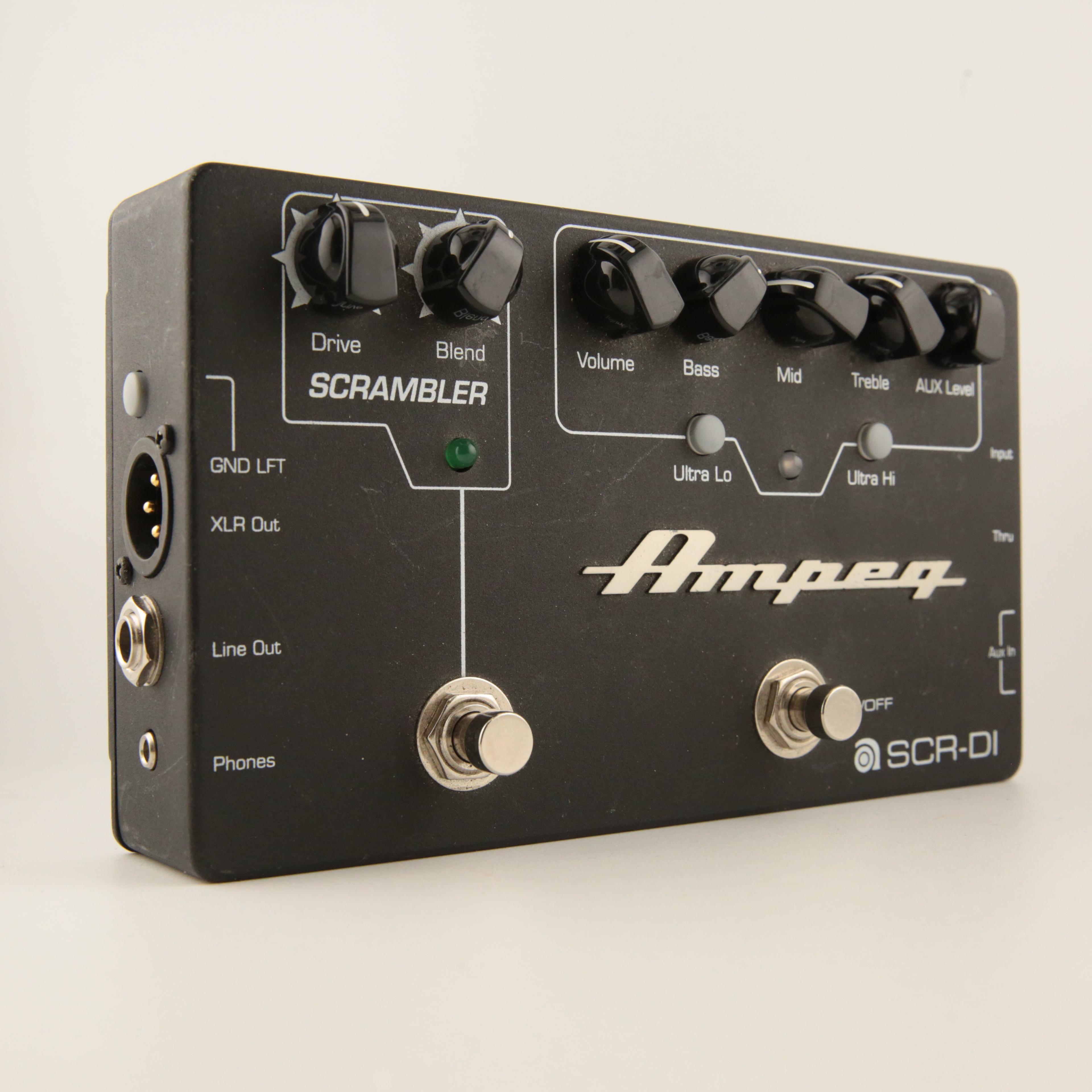 Second Hand Ampeg SCR-DI Bass DI Preamp with Scrambler Overdrive